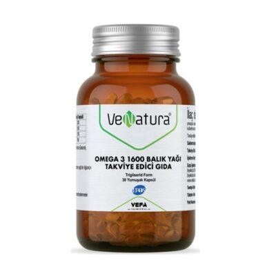روغن ماهی امگا 3 1600 میل وناتورا