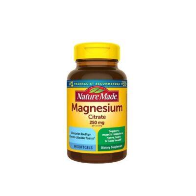 منیزیم سیترات نیچرمید 60 عددی