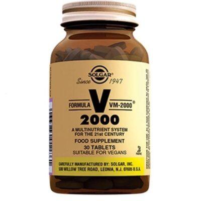 مولتی ویتامین VM 2000 سولگار 30 عددی