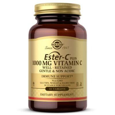 ویتامین c استر (Ester-C) برند سولگار 1000 میلی گرم